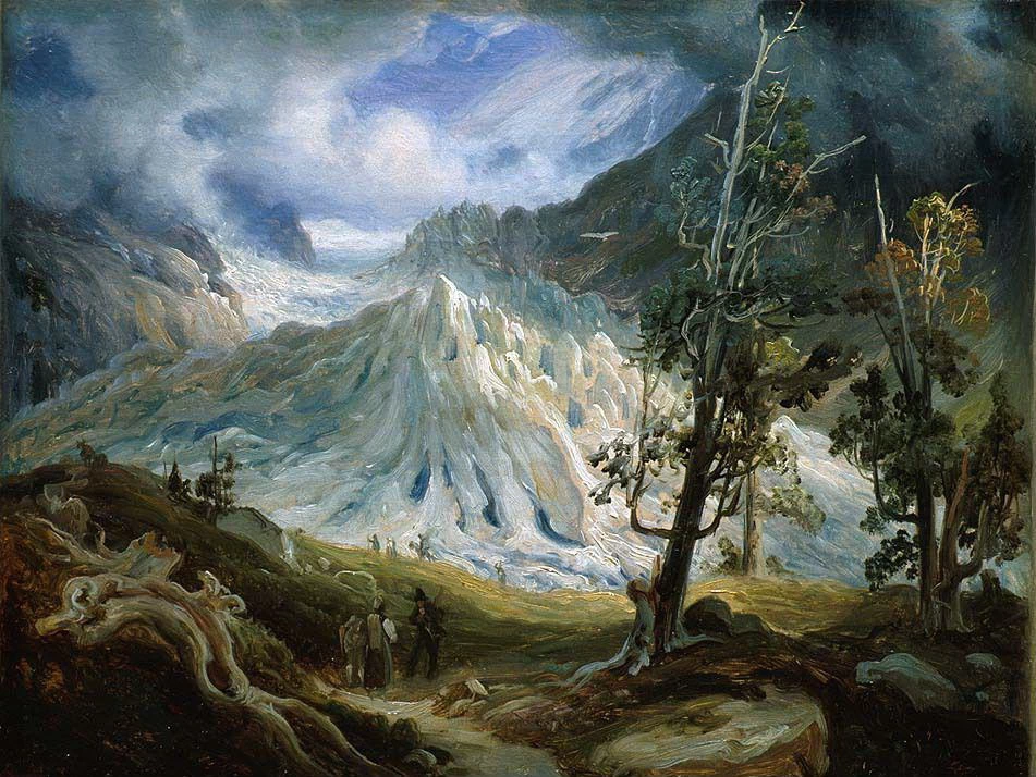 Il ghiacciaio Grindelwald - National Museum of Art, Architecture and Design, Oslo